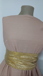 Jersey Bej Nude cu model dungulițe  ELA1374